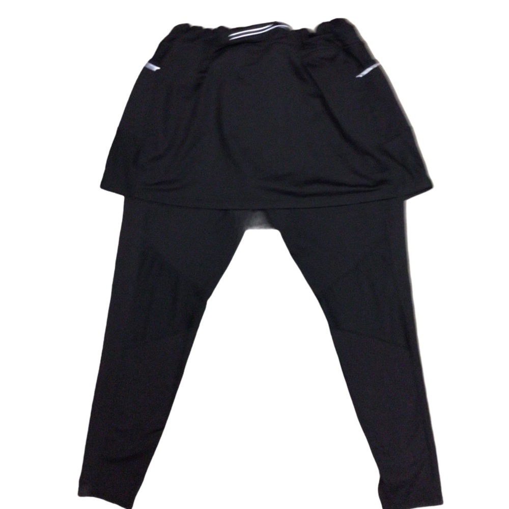 Athleta Skirted Leggings Plus Size Black 2X